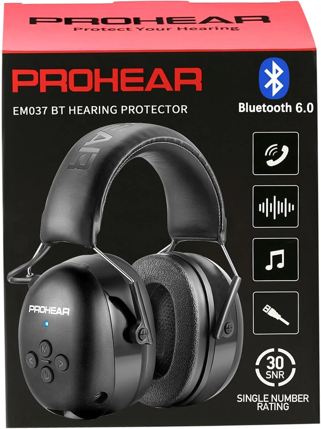 037 Bluetooth Hearing Protection Headphones 037 Bluetooth Hearing Protection Headphones