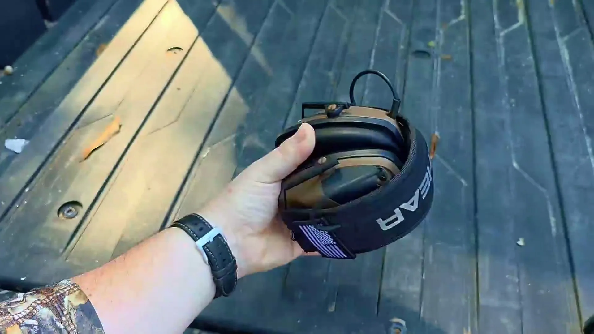 PROHEAR earmuffs at the range and on the job PROHEAR earmuffs at the range and on the job
